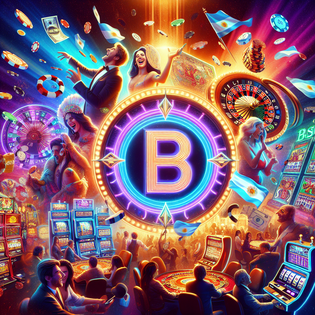 Variedad de juegos y promociones en BPLAY Santa Fe Casino online Collage colorido con juegos y ganador en el casino online BPLAY Santa Fe Argentina