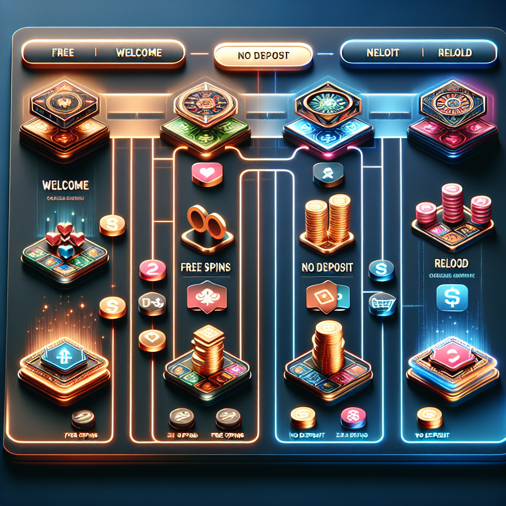 Comparativa visual de bonos principales en Bplay Santa Fe Ilustración destacando tipos y condiciones de bonos en Bplay Santa Fe