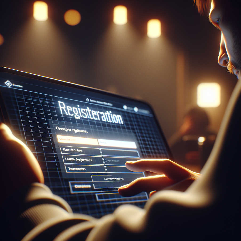 Proceso de registro en Bplay Provincia de Santa Fe Usuario registrándose en la plataforma Bplay desde una tablet